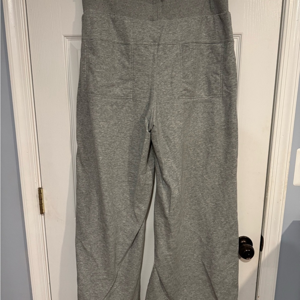 Anthropologie Daily Practice Strip Wide Leg Track Pants - Picture 8 of 8